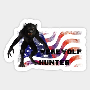 Werewolf Hunter Sticker